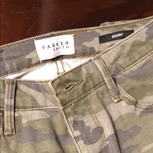 Parker Smith Camo Skinny Jeans Size 26